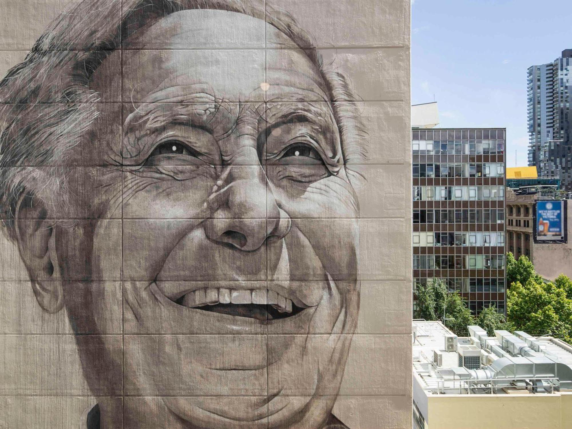 Pullman Melbourne City Centre Eksteriør billede Mural of Sir Leo Baeck in Melbourne