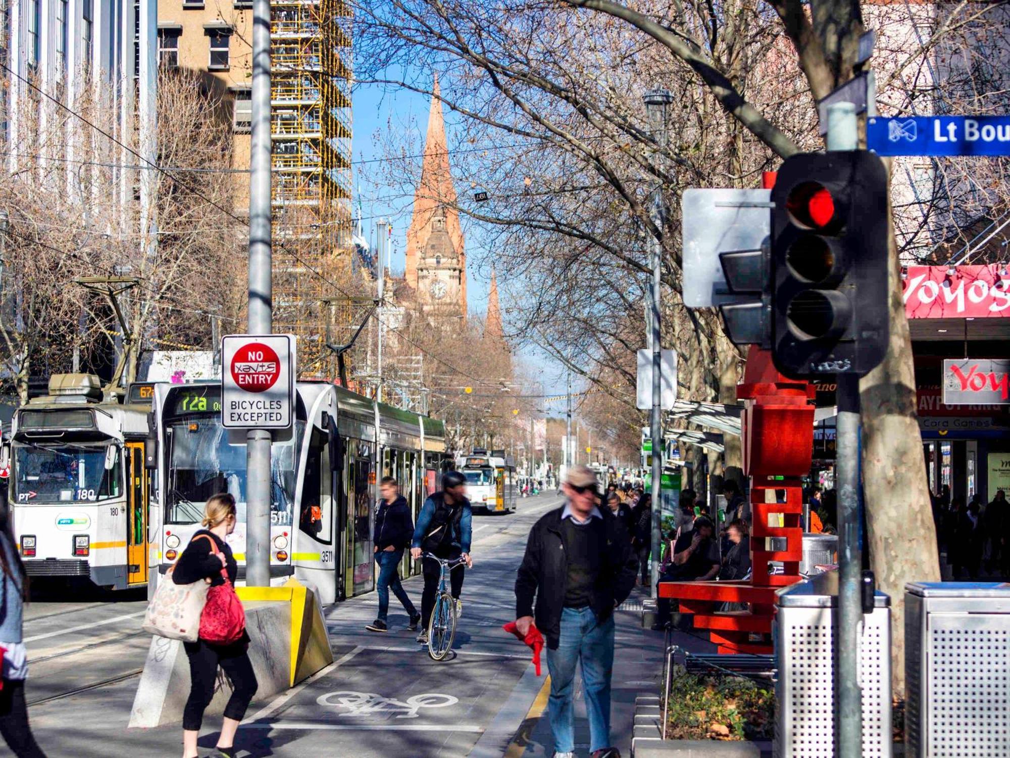 Pullman Melbourne City Centre Eksteriør billede The Melbourne CBD is the most densely populated area in Australia.